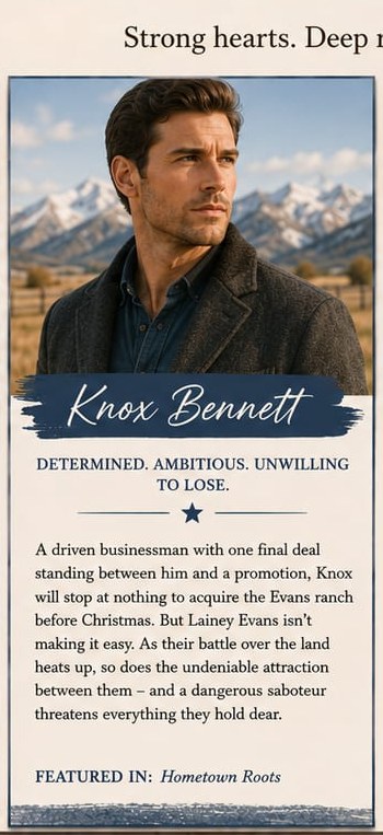 Knox Bennett — a character in Lost Canyon Ranch