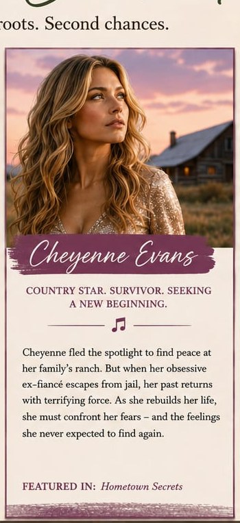 Cheyenne Evans — a character in Lost Canyon Ranch