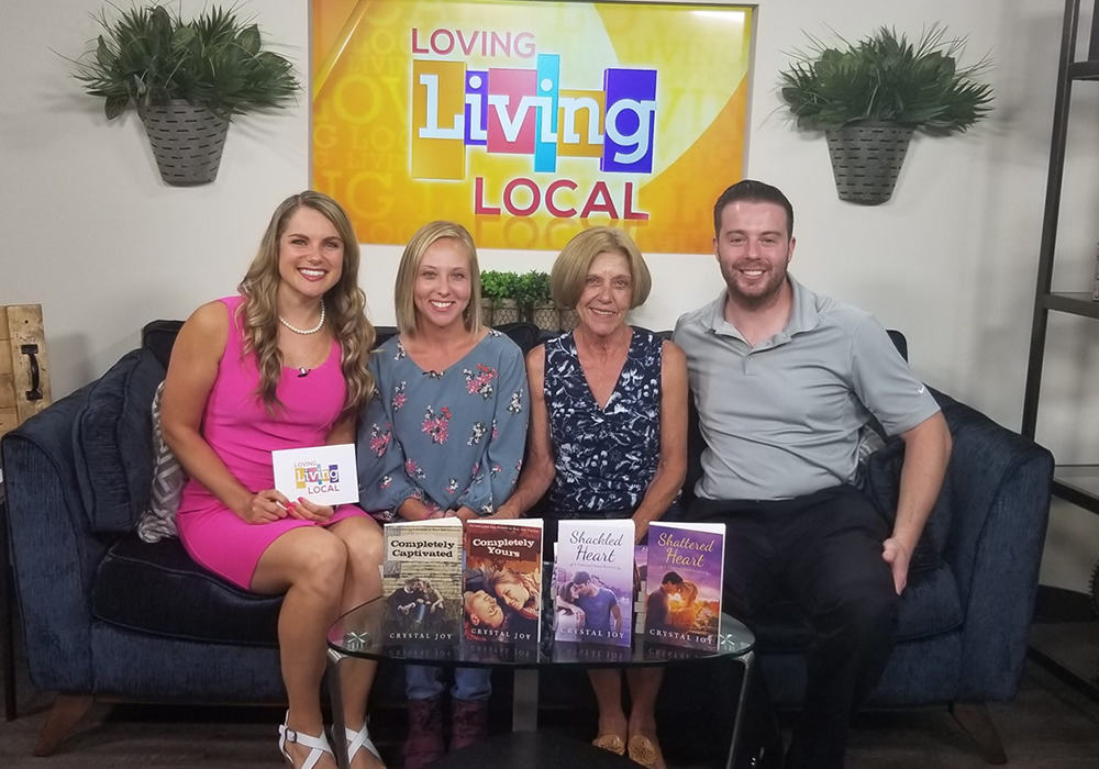 Author Crystal Joy on Living Local show